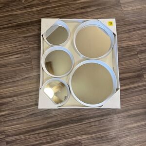 White round 5 mirrors various sizes